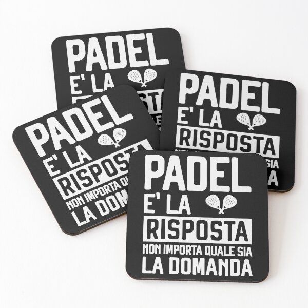 Item preview, Padel è la risposta regalo divertente per giocatori di Padel  designed and sold by grinta2021.