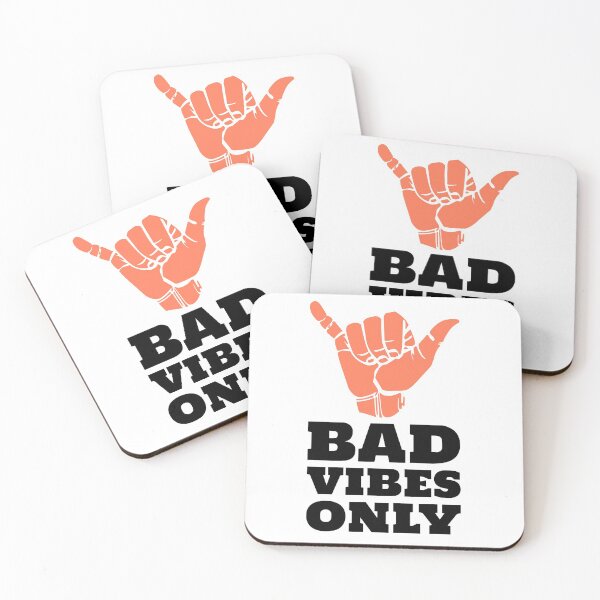 Item preview, Bad Vibes Only - Black designed and sold by ansum.