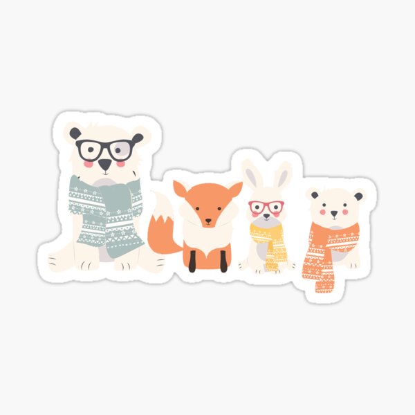 Item preview, Forest friends designed and sold by BlueLela.