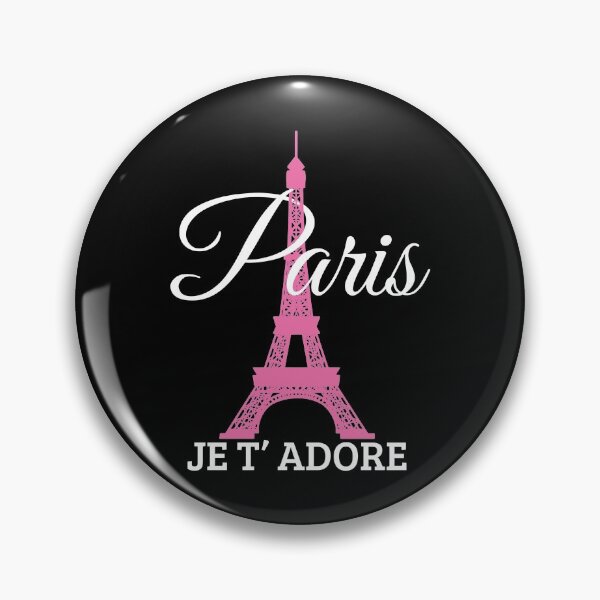 Aperçu de l'œuvre Paris Je T'adore France Rose Tour Eiffel Cadeau Souvenir Sweatshirt créée et vendue par tamezleida.