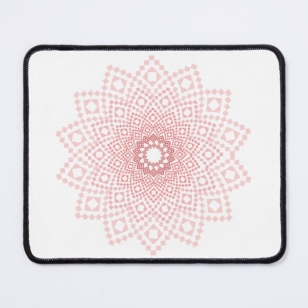 Item preview, Gradual Red and Pink Colored Textile Circles Design designed and sold by Fananaa.