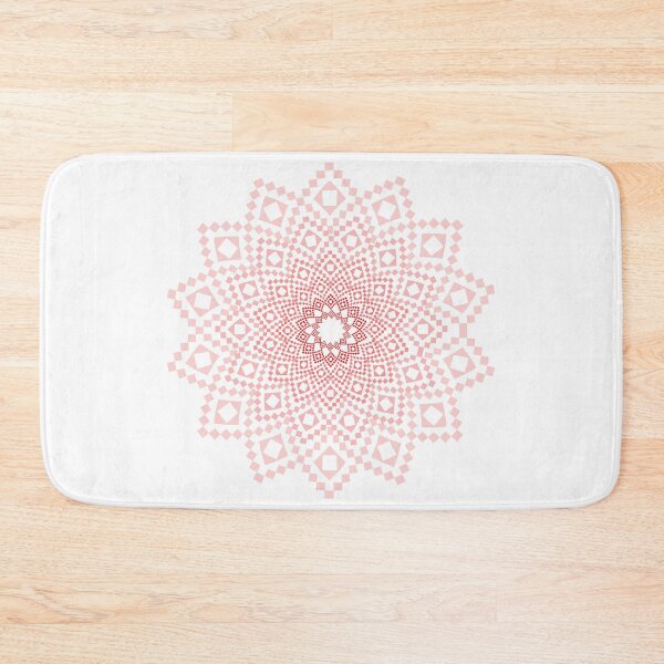 Item preview, Gradual Red and Pink Colored Textile Circles Design designed and sold by Fananaa.