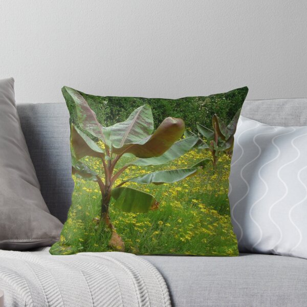 Item preview, Banana Plants among the Daisies designed and sold by Jane Neill-Hancock.