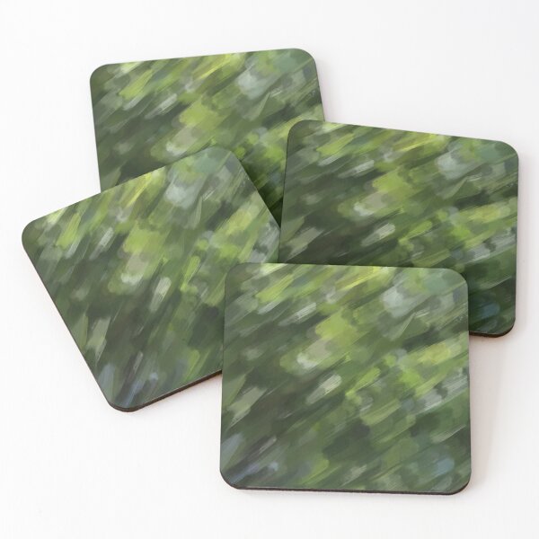 Item preview, Emerald green abstract print designed and sold by helpet58.