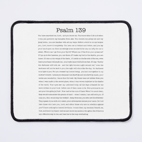 Item preview, Psalm 139 designed and sold by corbrand.