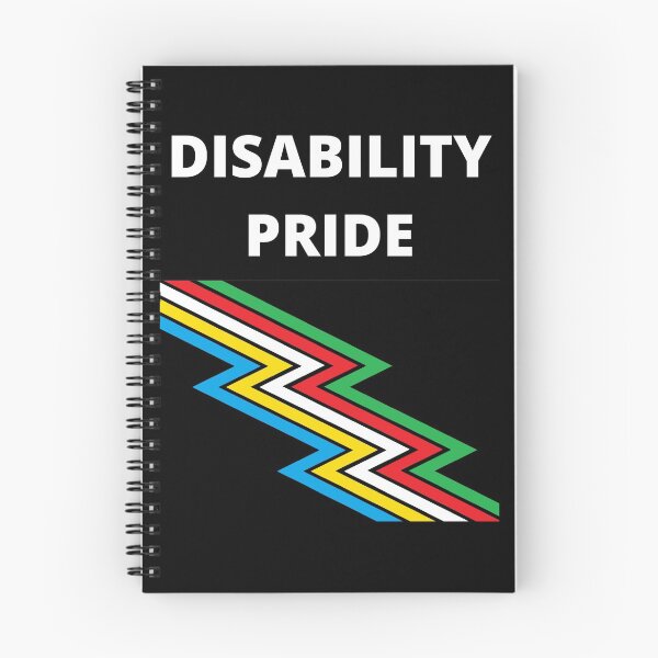 Item preview, DISABILITY PRIDE with flag designed and sold by uniqueitems.