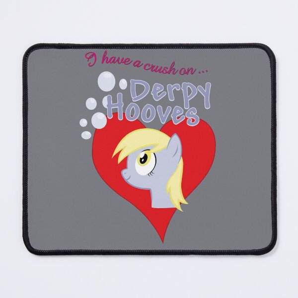 Item preview, I have a crush on... Derpy Hooves - with text designed and sold by Stinkehund.