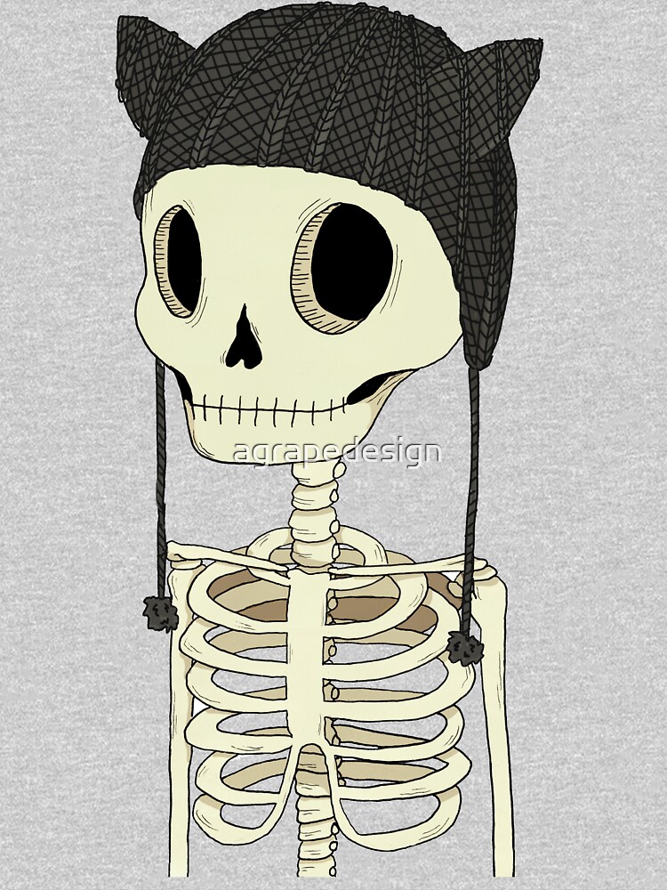 Skeleton Kitty by agrapedesign