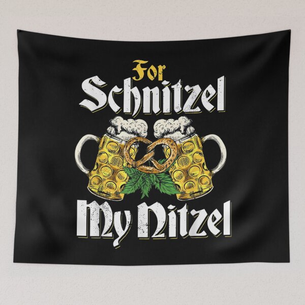 Item preview, For Schnitzel My Nitzel German Oktoberfest designed and sold by gregorylbond.