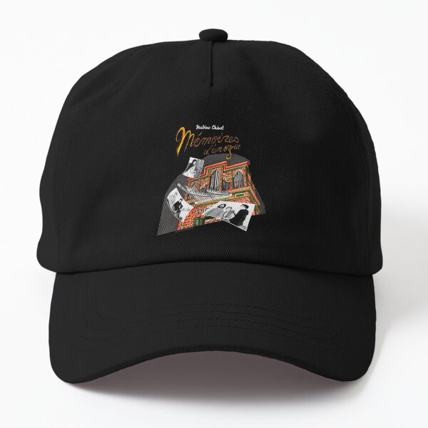Mémoires d'un orgue - Couverture noire avec photos Casquette Dad Hat