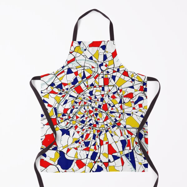 Item preview, Paris, France City Map - Mondrian designed and sold by deMAP.