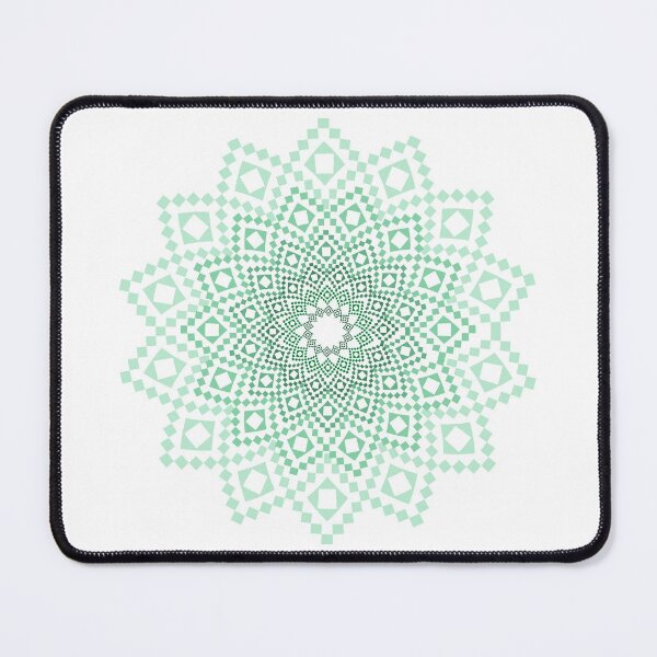 Item preview, Gradual green Colored Textile Circles Design designed and sold by Fananaa.