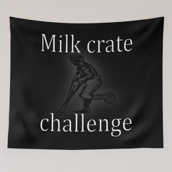 Item preview, The Milk Crate Challenge designed and sold by CottagePop.