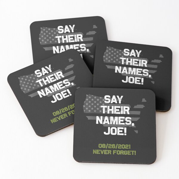 Item preview, Say their names Joe - names of fallen soldiers 13 heroes T-Shirt designed and sold by Blue-Rechard.