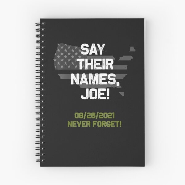 Item preview, Say their names Joe - names of fallen soldiers 13 heroes T-Shirt designed and sold by Blue-Rechard.