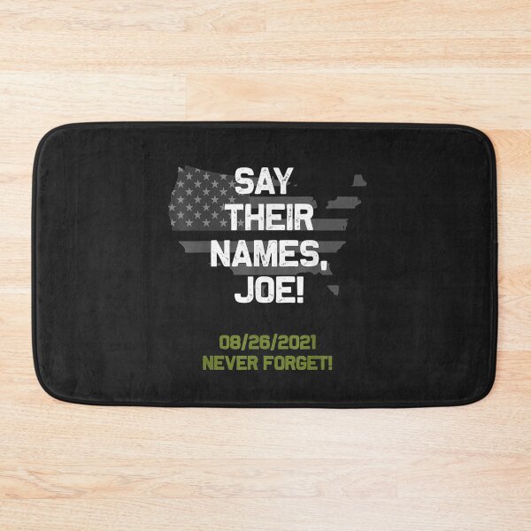 Item preview, Say their names Joe - names of fallen soldiers 13 heroes T-Shirt designed and sold by Blue-Rechard.