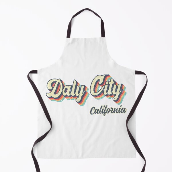 Item preview, Daly City California Retro Vintage 70s rainbow designed and sold by Teelogic.