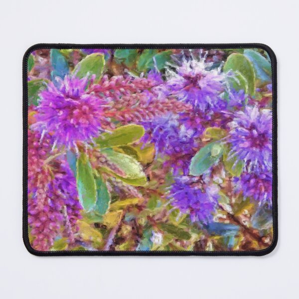 Item preview, Hebe speciosa, digital painting  designed and sold by carole hirst.