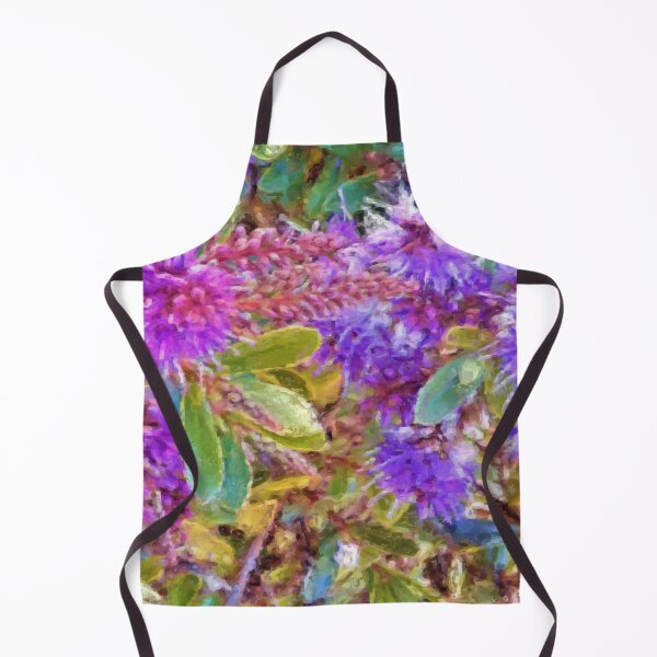 Item preview, Hebe speciosa, digital painting designed and sold by carole hirst.