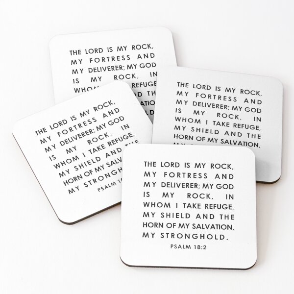 Item preview, Psalm 18:2 The Lord Is My Rock designed and sold by corbrand.