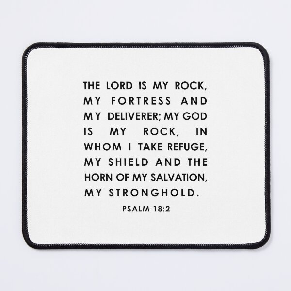Item preview, Psalm 18:2 The Lord Is My Rock designed and sold by corbrand.