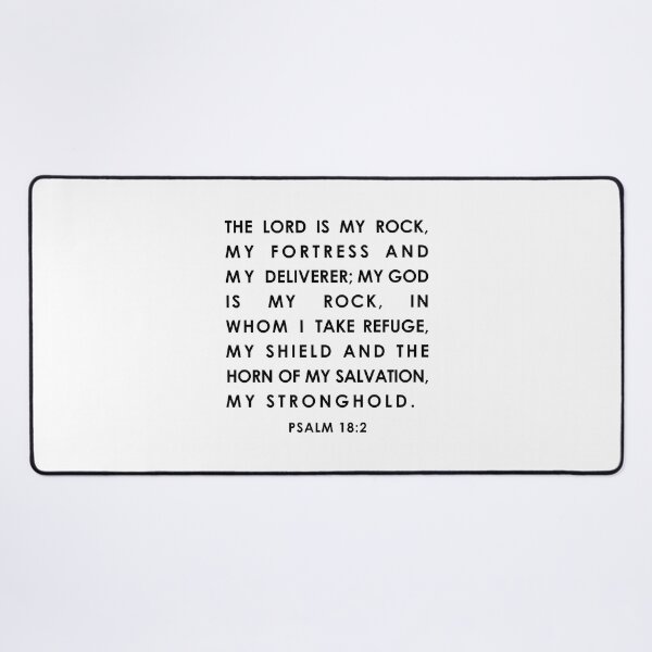 Item preview, Psalm 18:2 The Lord Is My Rock designed and sold by corbrand.