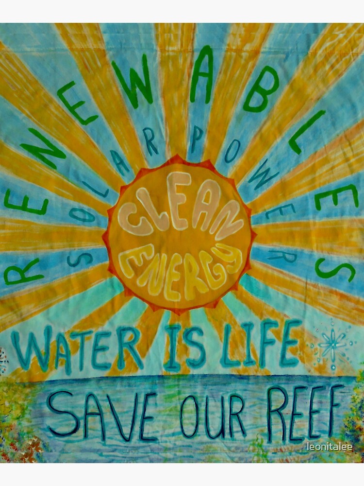 Save Our Reef Poster by leonitalee