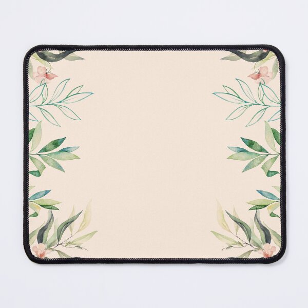 Aperçu de l'œuvre Motif floral vert féminin verdure feuilles nature feuille créée et vendue par DOTthings.