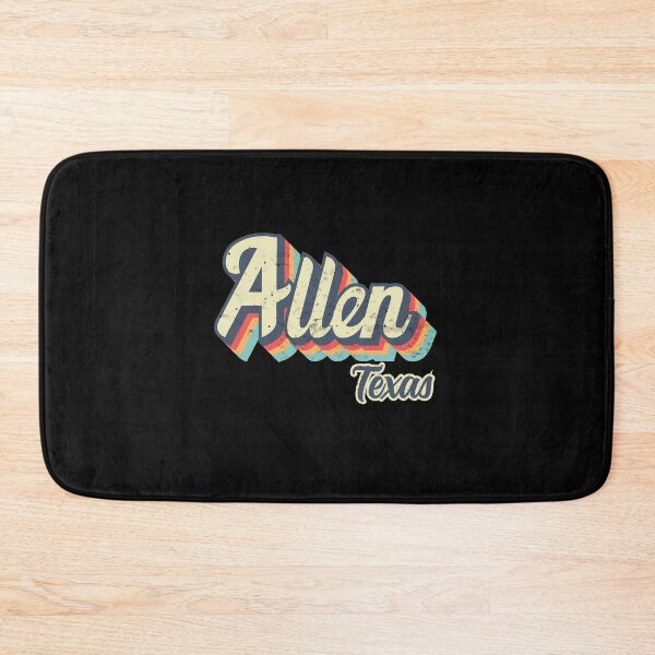 Item preview, Allen city Texas Retro Vintage 70s rainbow designed and sold by Teelogic.