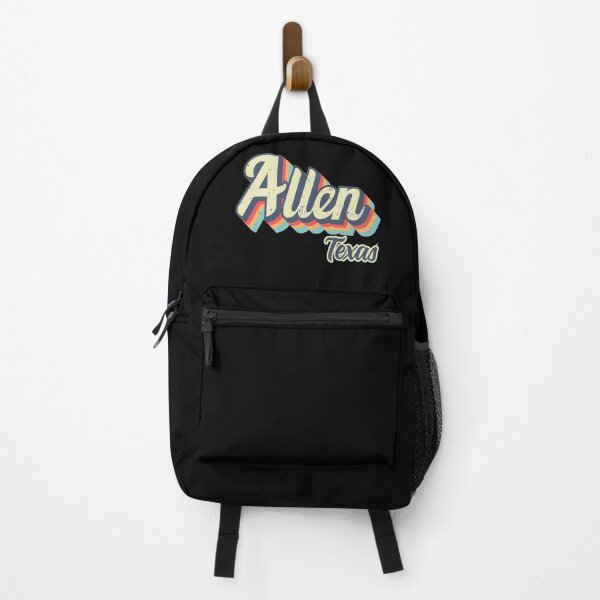 Item preview, Allen city Texas Retro Vintage 70s rainbow designed and sold by Teelogic.