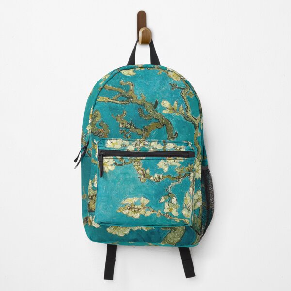 Item preview, Almond Blossom , 1890 by Vincent Van Gogh (Remastered) Turquoise Floral Spring designed and sold by Paintism.