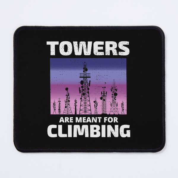 Item preview, Vintage Cell Tower Climber Climbing Antenna Funny Saying designed and sold by CuteDesigns1.