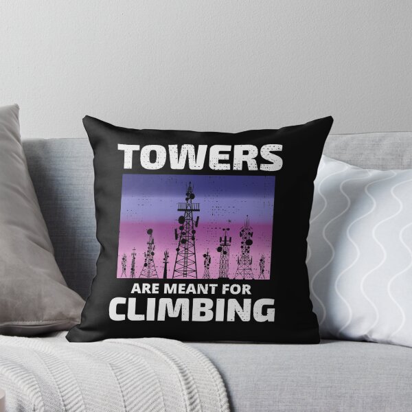 Item preview, Vintage Cell Tower Climber Climbing Antenna Funny Saying designed and sold by CuteDesigns1.