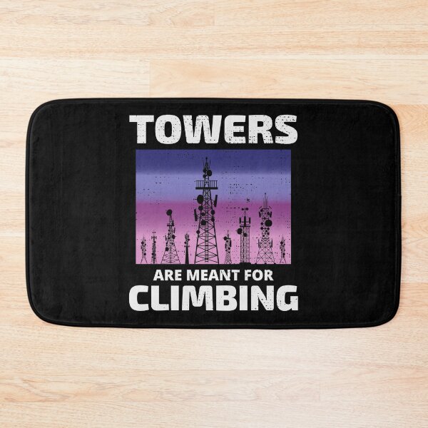 Item preview, Vintage Cell Tower Climber Climbing Antenna Funny Saying designed and sold by CuteDesigns1.