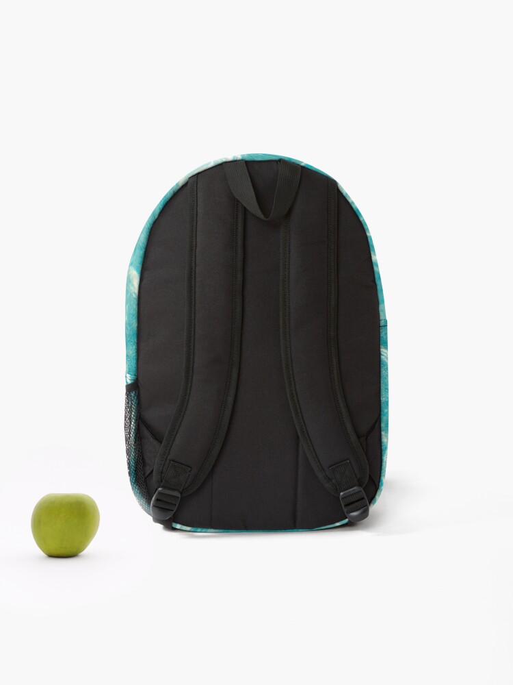 Thumbnail 2 of 3, Backpack, Blue Ocean Water - Clean, Clear, Fresh, designed and sold by Rozlar.