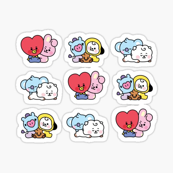 BT21 babies Sticker