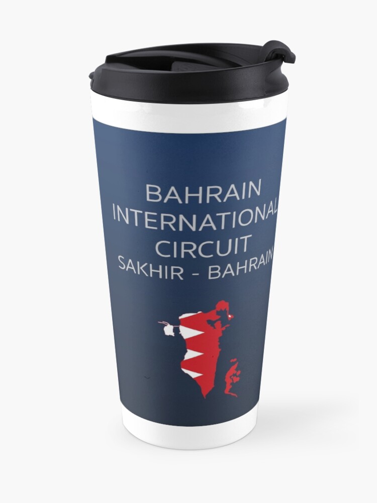 "Bahrain International Circuit Mug" Travel Coffee Mug for Sale by