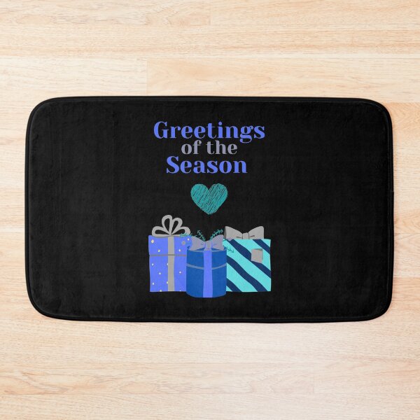 Item preview, Greetings Of The Season Holiday Heart Row Of Hanukkah Holiday Gift Boxes designed and sold by H3designs.