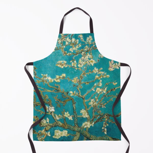 Item preview, Almond Blossom , 1890 by Vincent Van Gogh (Remastered) Turquoise Floral Spring designed and sold by Paintism.