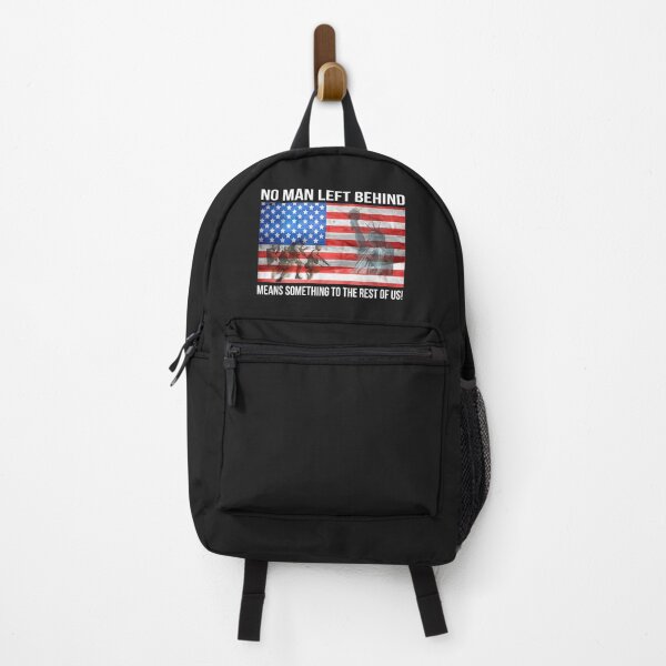 Item preview, No Man Left Behind Means Something To The Rest Of Us Veteran T-Shirt designed and sold by Blue-Rechard.