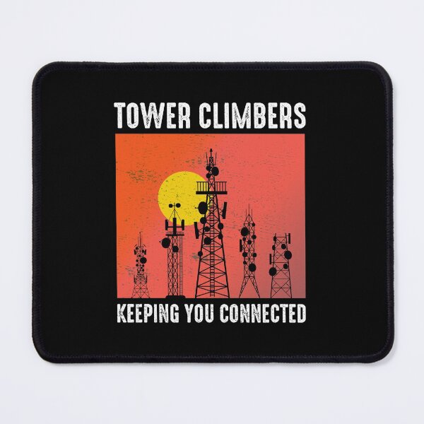 Item preview, Vintage Cell Tower Climber Climbing Antenna Funny Saying designed and sold by CuteDesigns1.