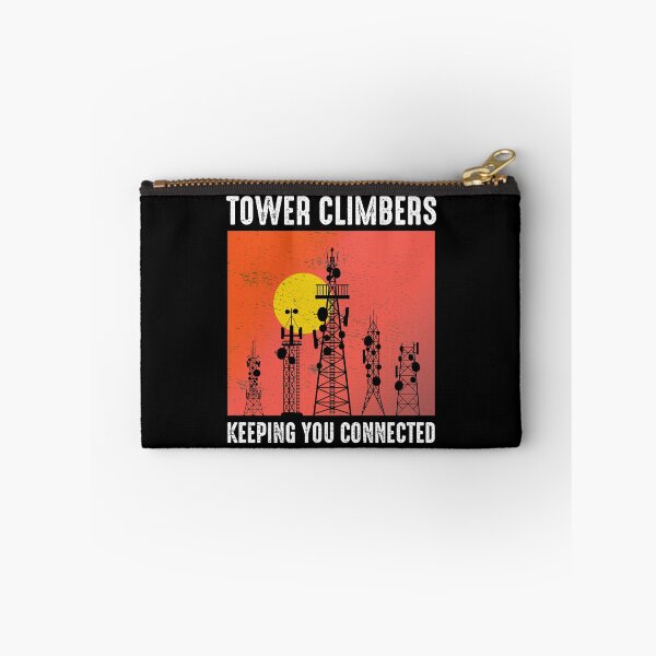 Item preview, Vintage Cell Tower Climber Climbing Antenna Funny Saying designed and sold by CuteDesigns1.