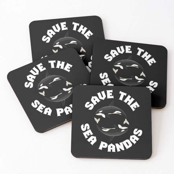 Item preview, Save The Sea Pandas Orcas Whale Sea designed and sold by MooonTees.