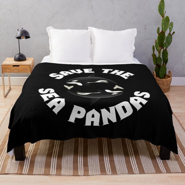 Item preview, Save The Sea Pandas Orcas Whale Sea designed and sold by MooonTees.