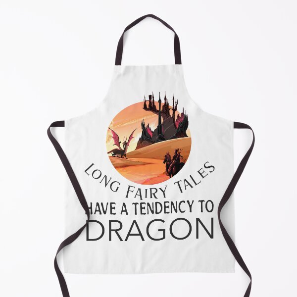 Item preview, Long Fairy Tales Have a Tendency to Dragon designed and sold by crazydotdesigns.