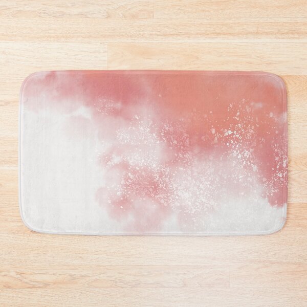 Item preview, Abstract Watercolour Clouds in Coral and Light Pink  designed and sold by kasamor.