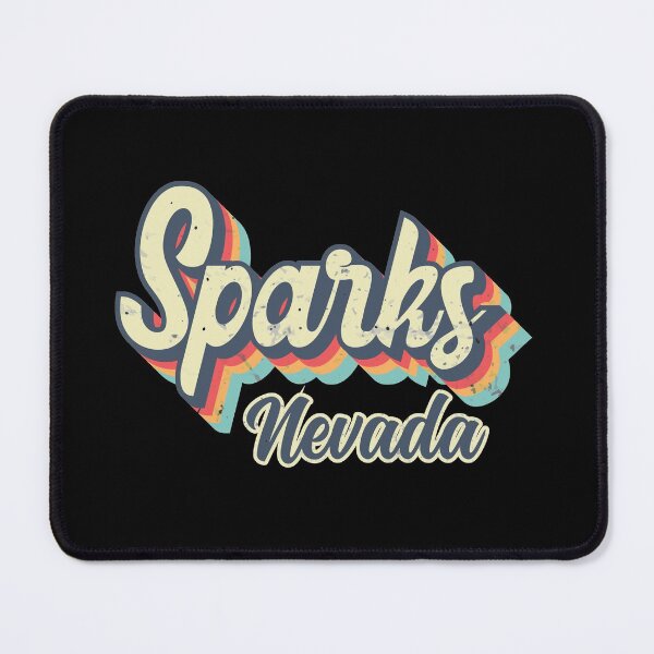Item preview, Sparks city Nevada Retro Vintage 70s rainbow designed and sold by Teelogic.