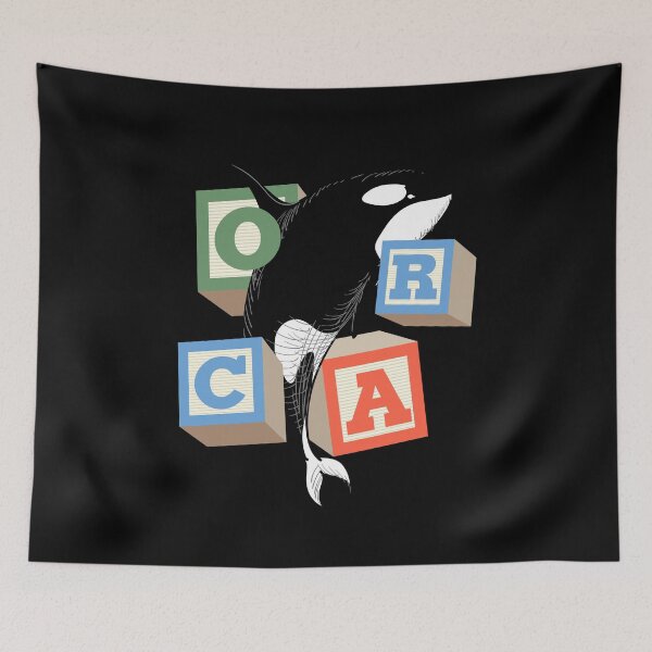 Item preview, Orca Cubes Orcas Whale Sea designed and sold by MooonTees.
