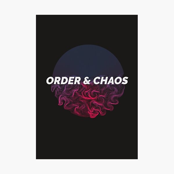 Order & Chaos - Butterfly Effect Design Photographic Print
