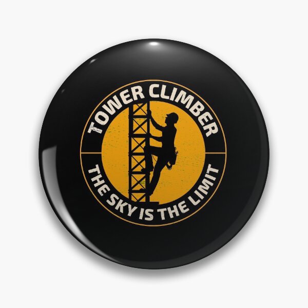 Item preview, Cell Tower Climber Climbing Antenna Funny Saying designed and sold by CuteDesigns1.